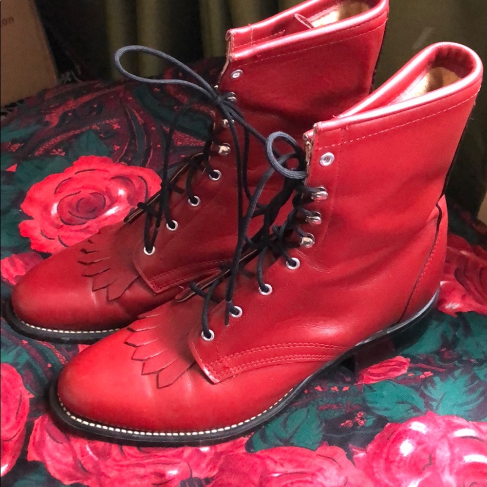 Vintage combat boots